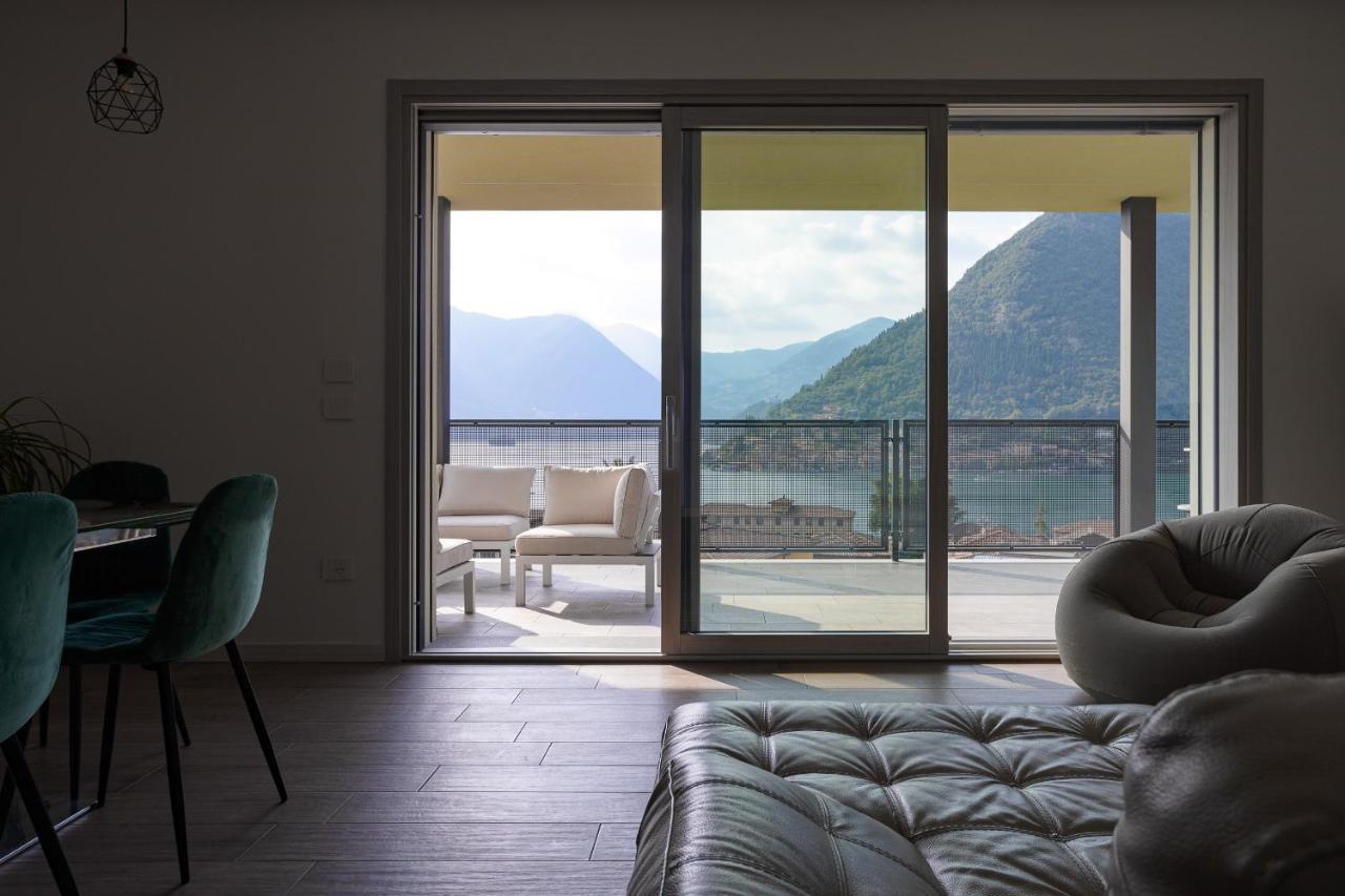Lake Iseo Panorama Sulzano Exterior photo